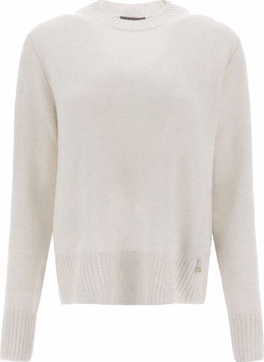 Herno White Cashmere Sweater