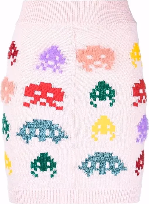 Stella McCartney Multicolor Cotton Mini Skirt