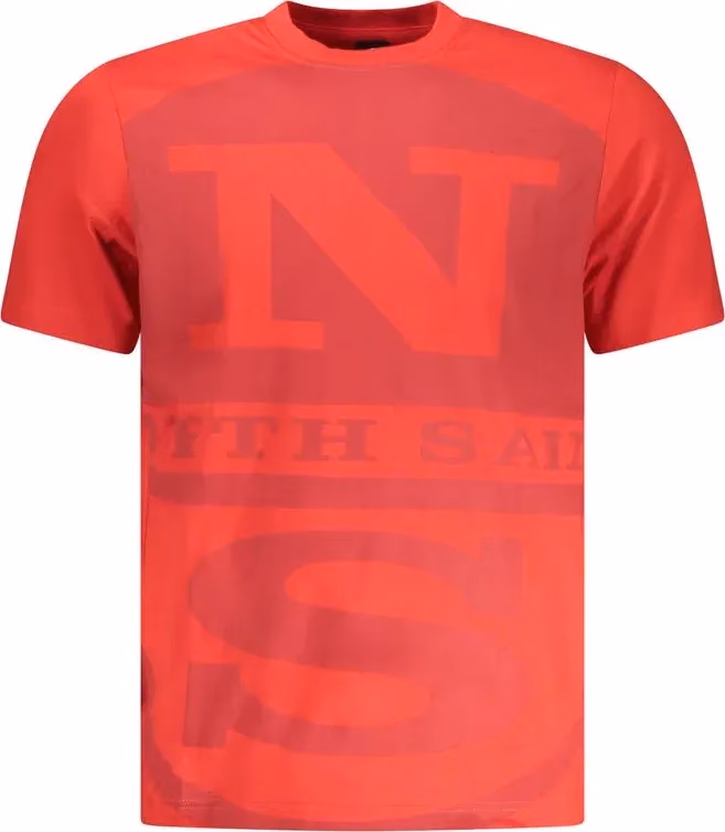 North Sails Rosso Cotton Men T-Shirt