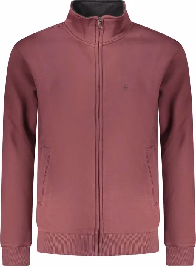 Coveri Moving Rosso Cotton Men's Sweatshirt