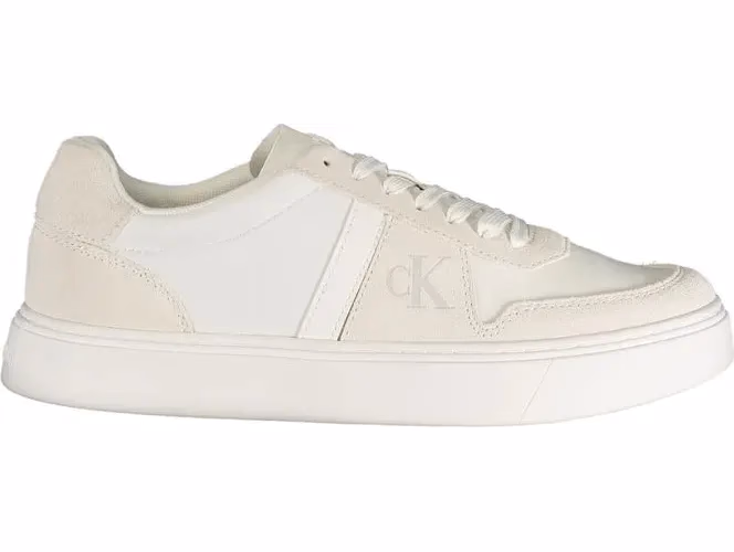 Calvin Klein Bianco Polyester Mens Sneaker