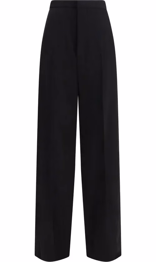 Balenciaga Black Cotton Pantsuit