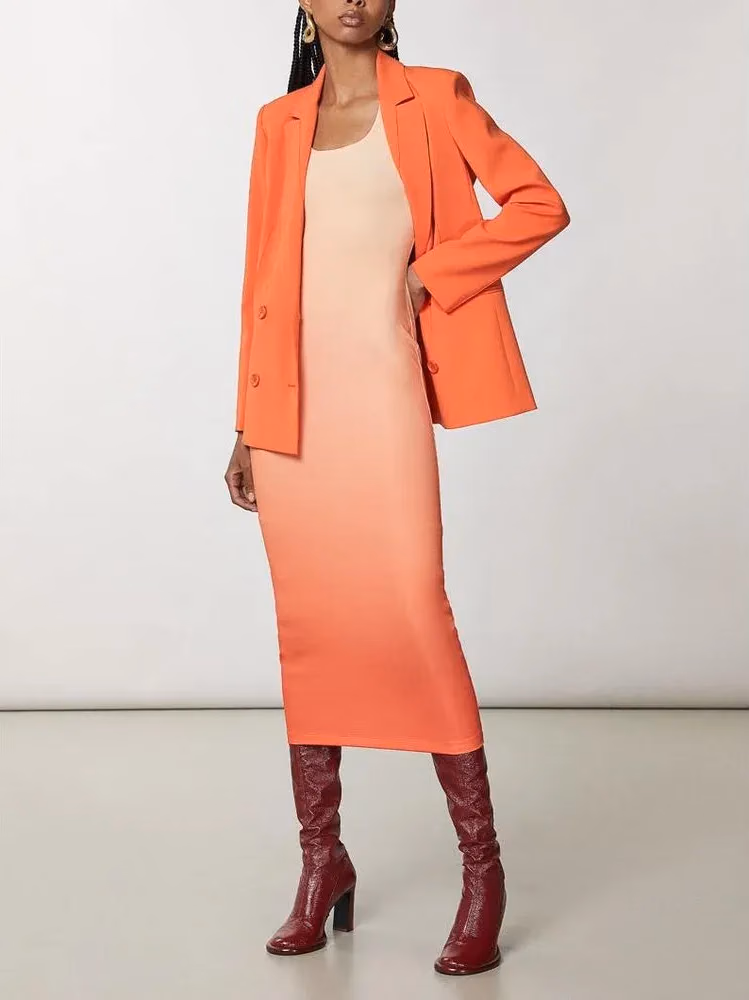 Patrizia Pepe Multicolor Polyester Casual Dress