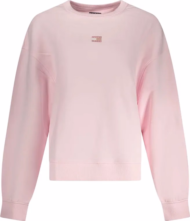 Tommy Hilfiger Pink Cotton Women Sweatshirt
