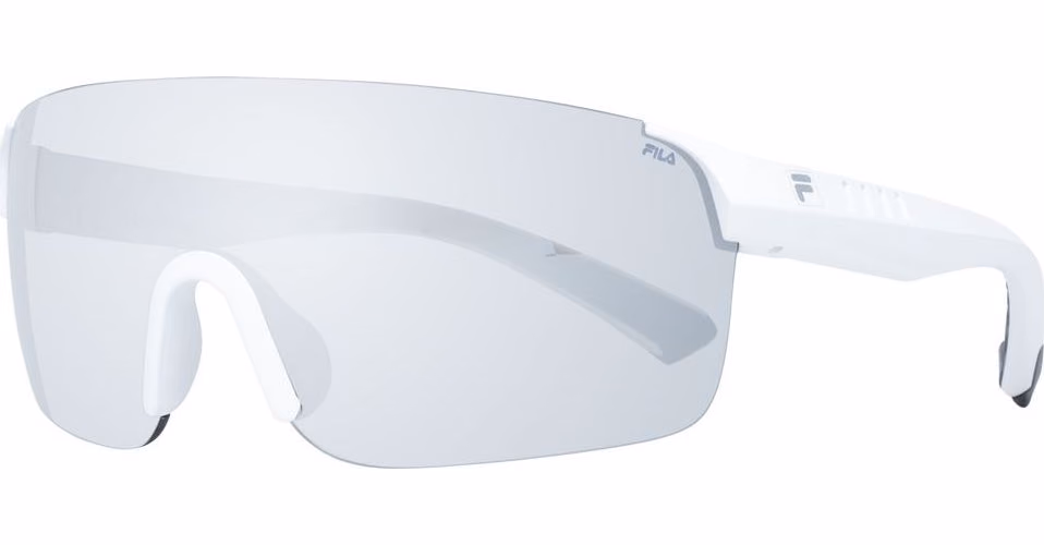 Fila White Plastic Sunglasses