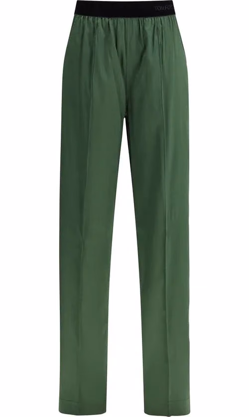 Tom Ford Bicolor Silk Casual Pants