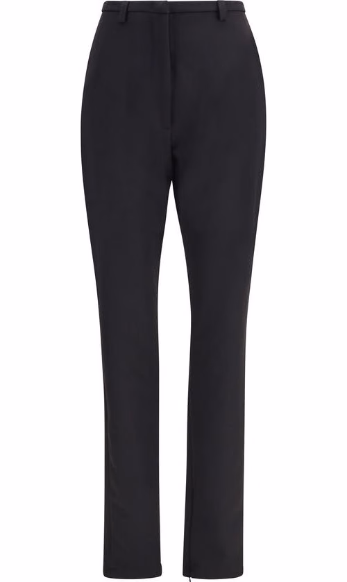 The Latest Black Polyester Skinny Pants