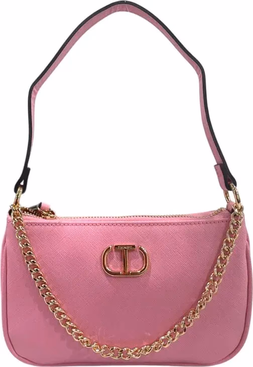 Twinset White PU Women Handbag
