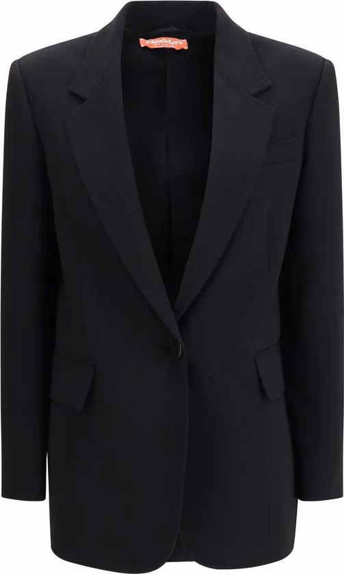 Max Mara Black Triacetate Blazer