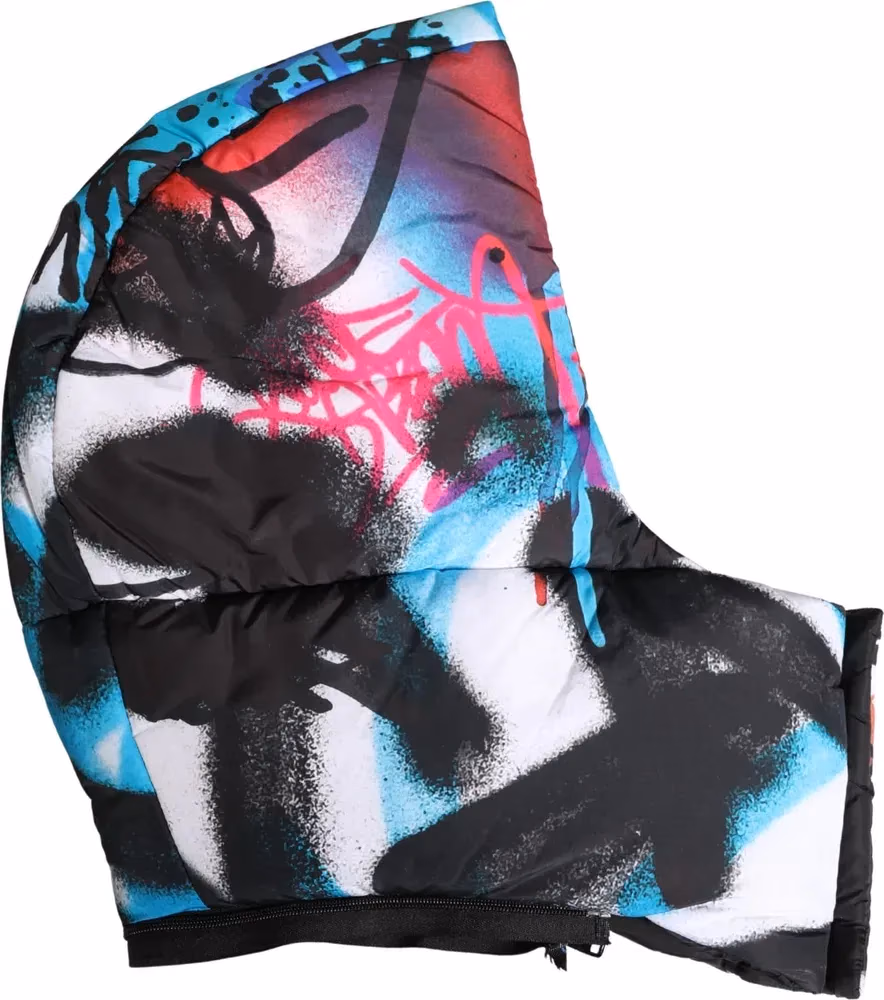 Dolce & Gabbana Multicolor Graffiti Whole Head Wrap Capello Hat