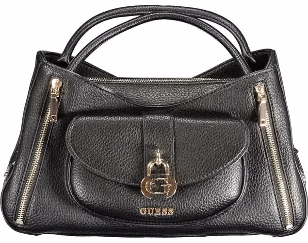 Guess Jeans Black Polyurethane Women Handbag