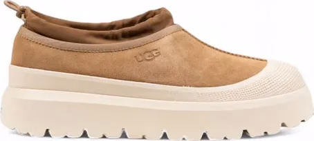 UGG Beige Suede Leather Clogs