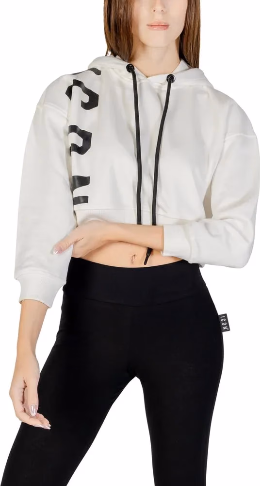 Icon Cream Cotton Hoodie