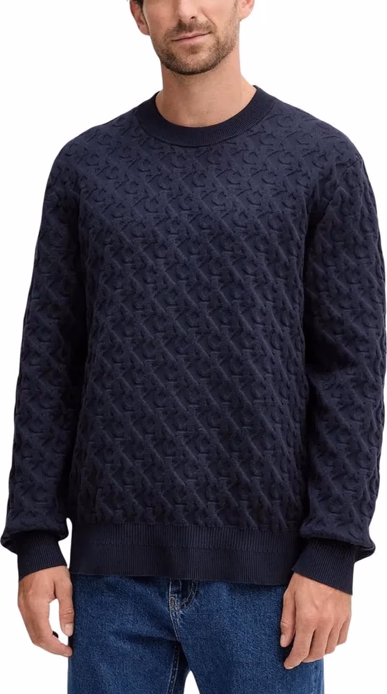 Calvin Klein Jeans Blue Cotton Sweatshirt