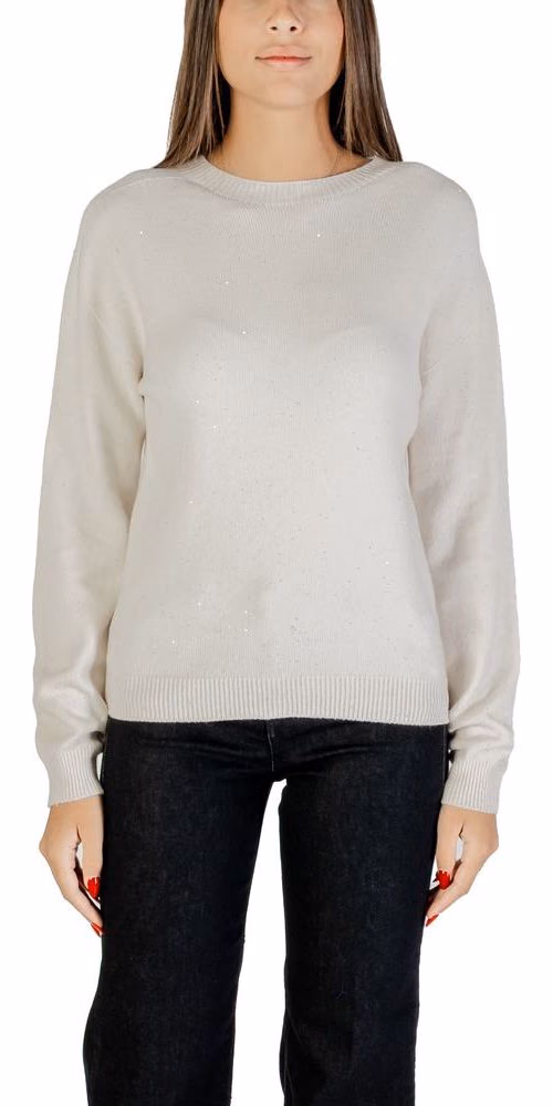 Liu Jo White Viscose Sweatshirt