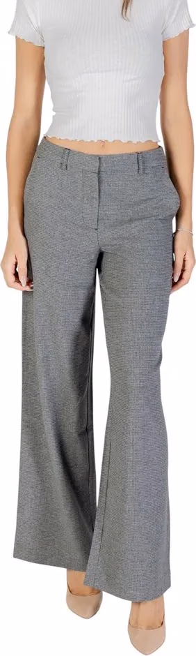 Only Gray Recycled Polyester Casual Pants
