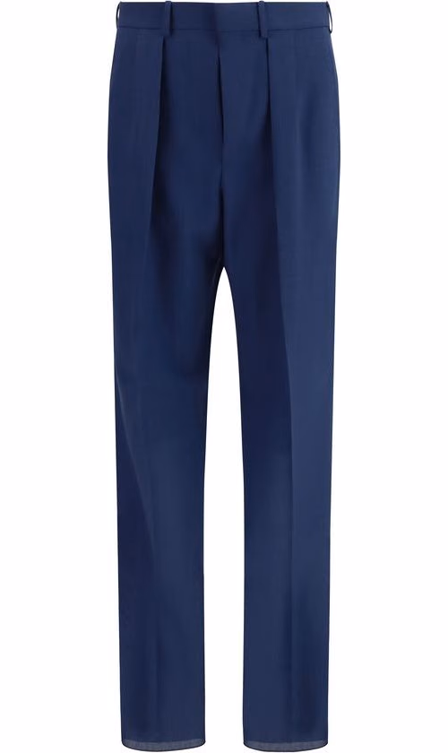 Tom Ford Bicolor Wool Oves Aries Dress Pants
