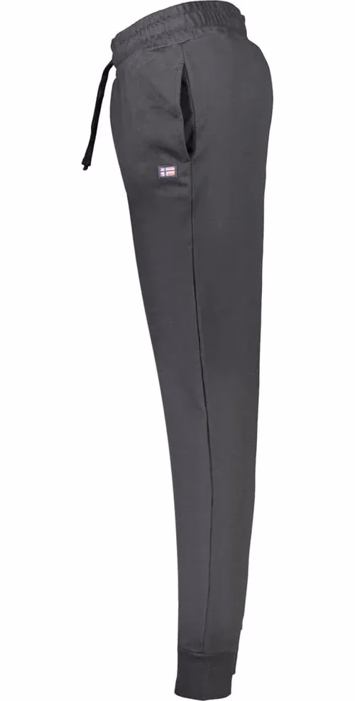 Norway 1963 Nero Cotton Men's Jogger Pant