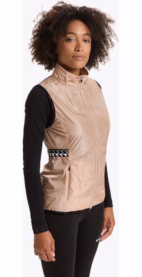 Diadora Pink Polyamide Waistcoat
