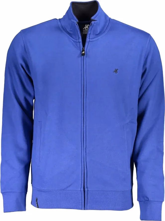 U.S. Grand Polo Blue Cotton Men Sweatshirt