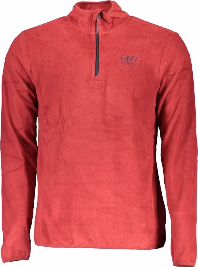 Gianmarco Venturi Rosso Polyester Mens Sweatshirt