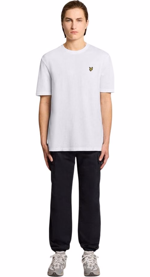 Lyle & Scott White Cotton T-Shirt