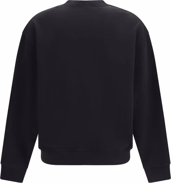 Palm Angels Black Cotton Sweatshirt