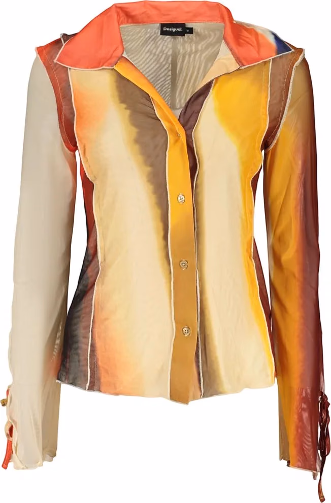 Desigual Beige Polyester Women Shirt