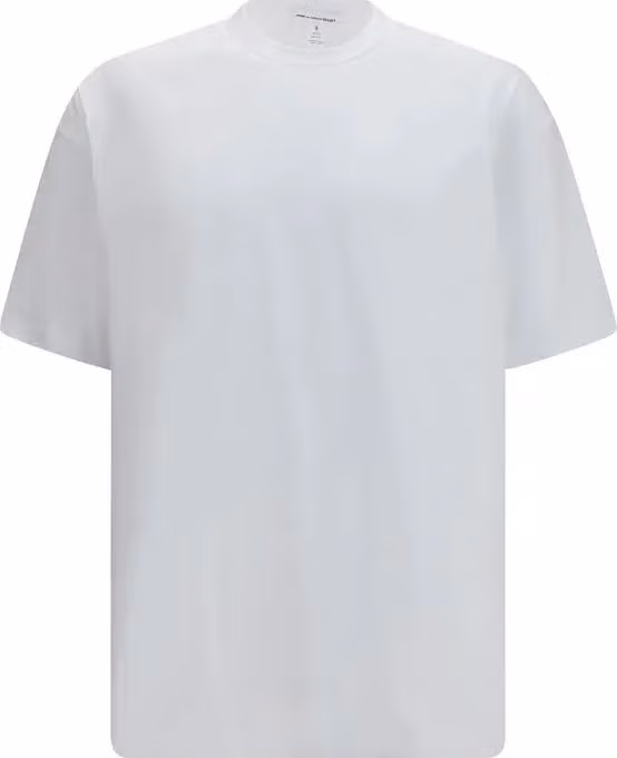 Comme Des Garçons White Cotton T-Shirt