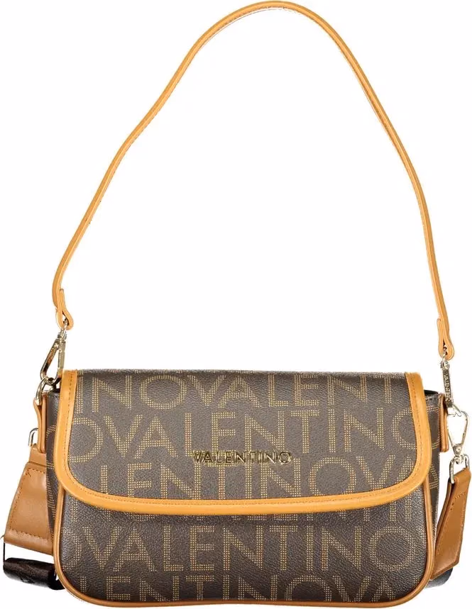 Mario Valentino Brown Polyurethane Women's Bag