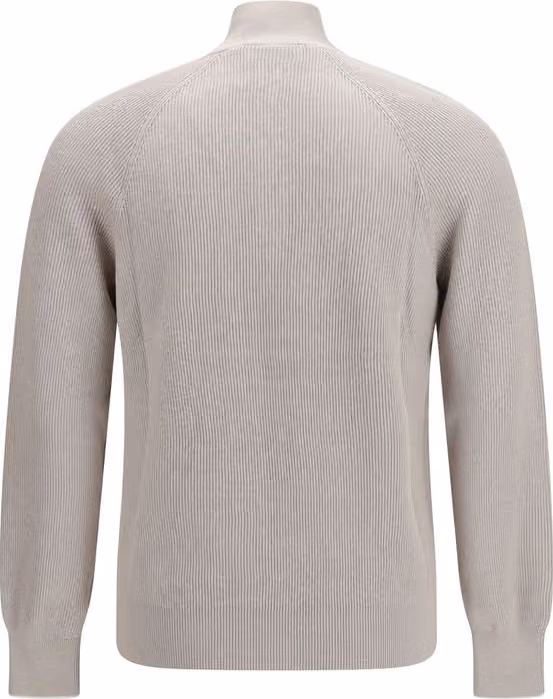 Brunello Cucinelli Beige Cotton Sweatshirt