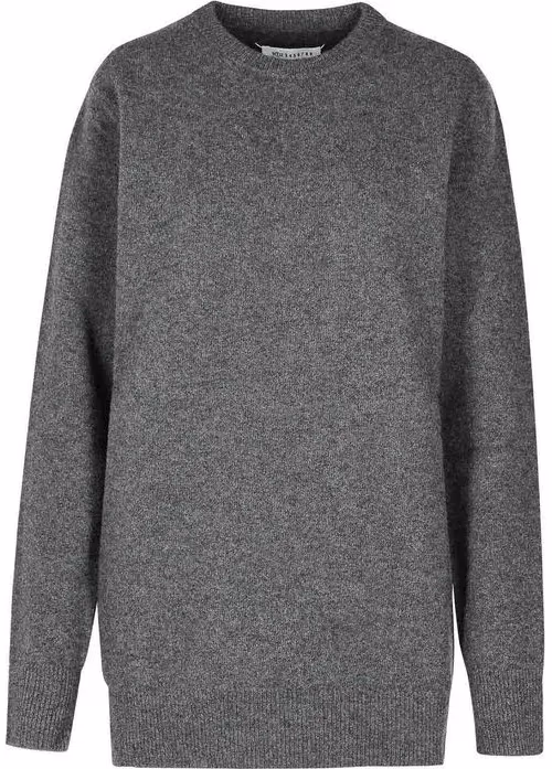 Maison Margiela Gray Wool Sweatshirt