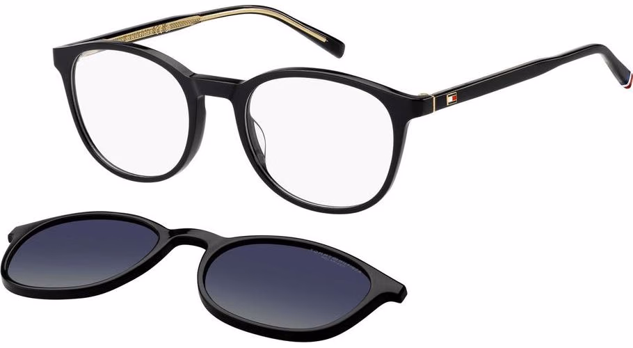 Tommy Hilfiger Black Acetate Glasses (Frames)
