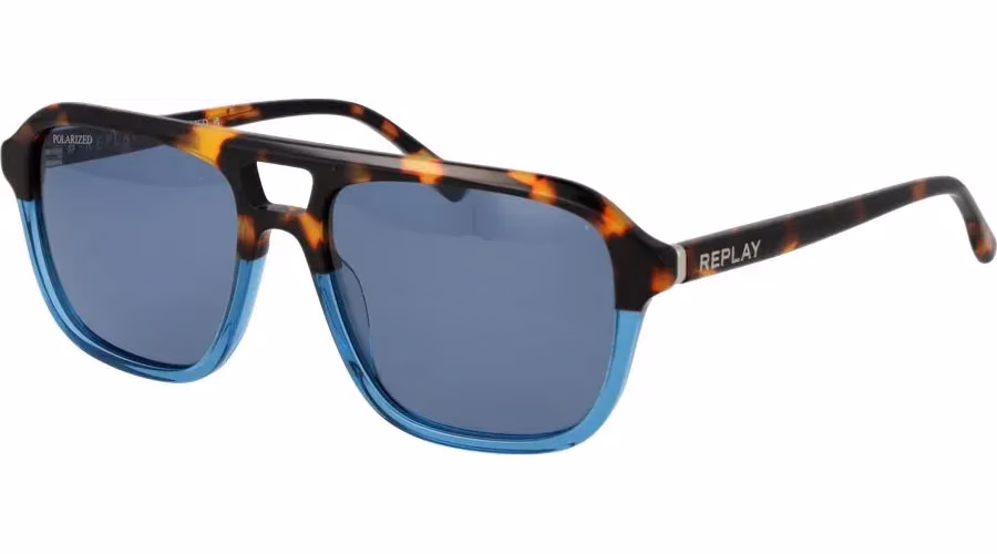 Replay Multicolor Acetate Sunglasses