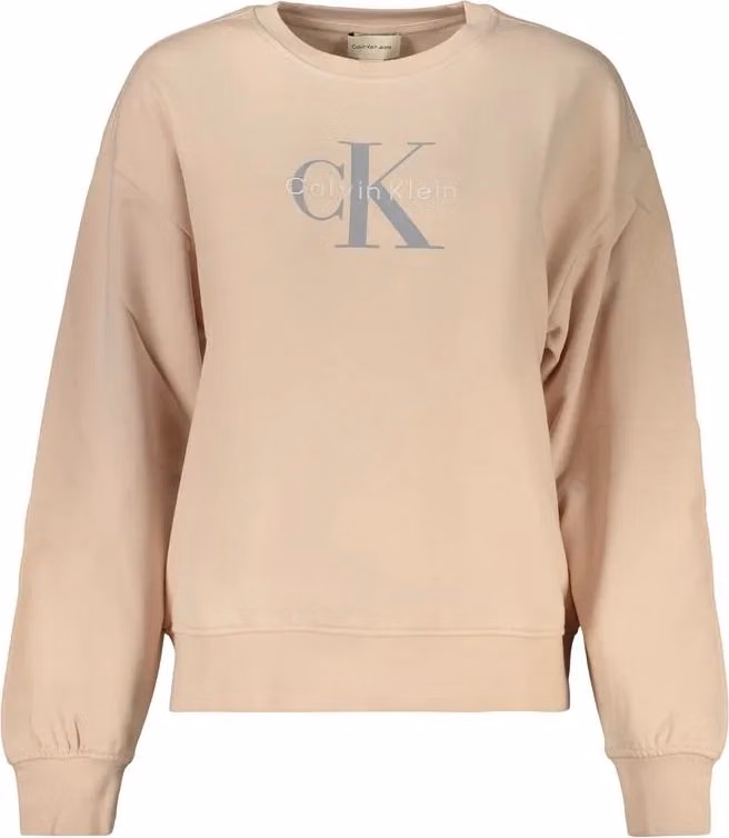 Calvin Klein Pink Cotton Women's Sweatshirt