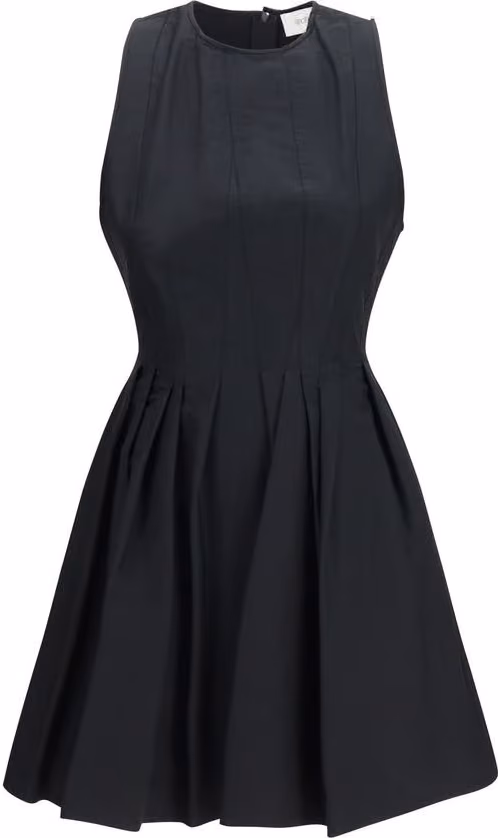 Max Mara Black Cotton Casual Dress