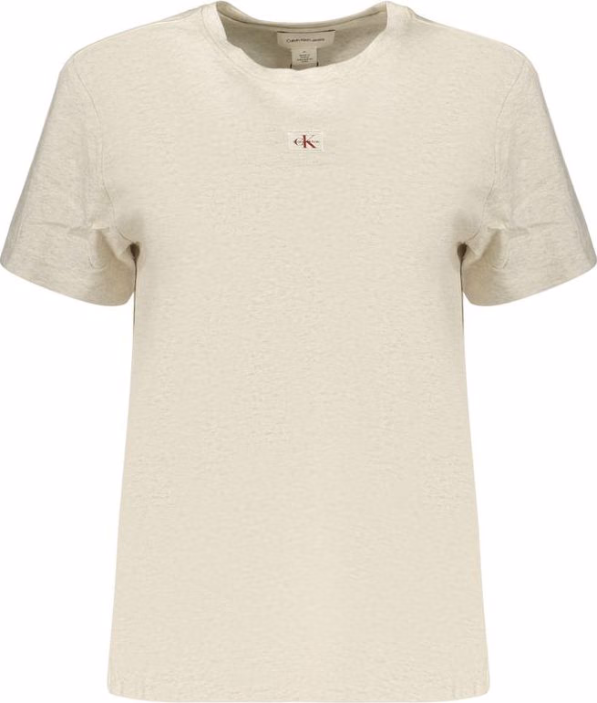 Calvin Klein Gray Cotton Women's T-Shirt
