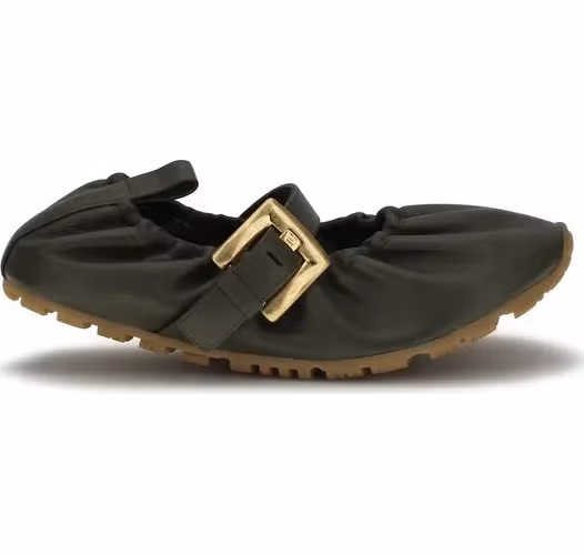 Balmain Bicolor Lamb Ovis Aries Aries Ballet Flats