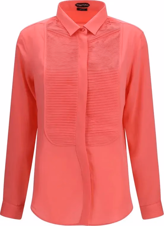 Tom Ford Multicolor Silk Dress Shirt