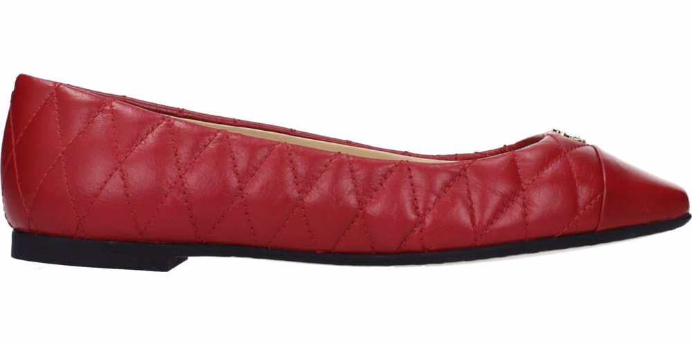 Jimmy Choo Pink Leather Ballet Flats