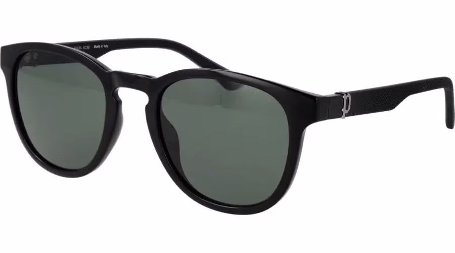 Police Black Plastic Sunglasses
