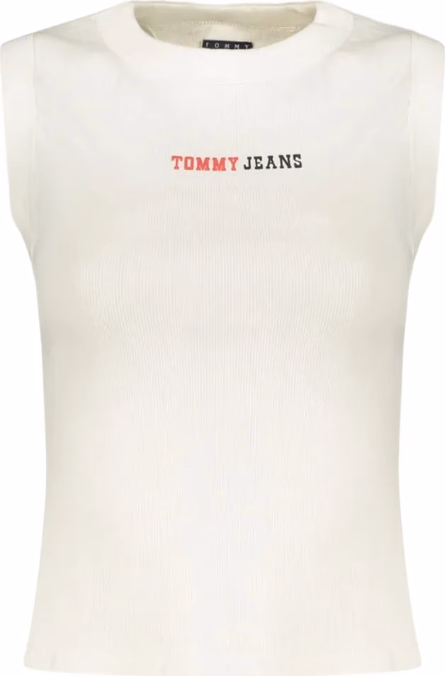 Tommy Hilfiger White Cotton Women's Tank