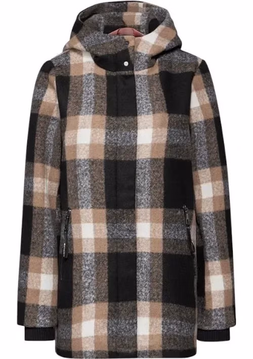 Street One Beige Polyester Coat