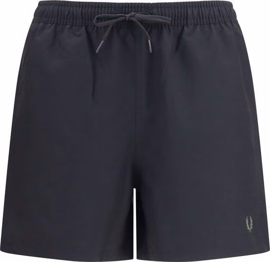 Fred Perry Black Recycled Polyester Short And Mini Shorts