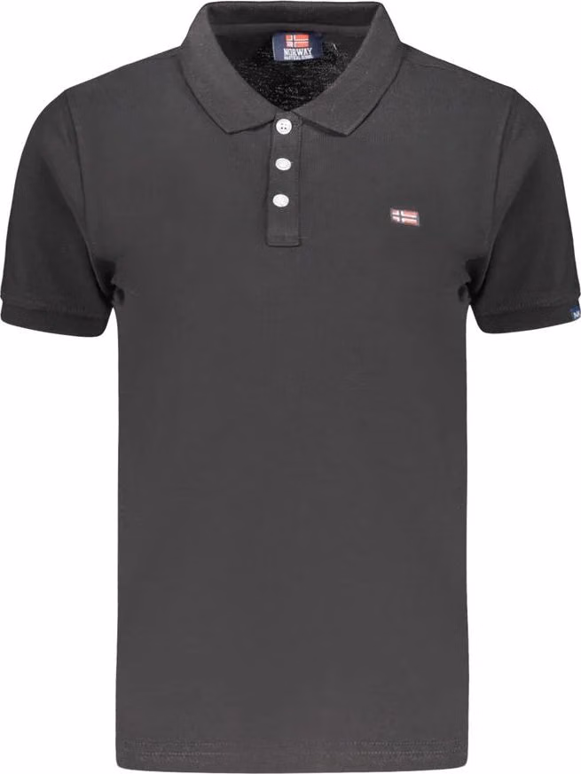Norway 1963 Black Cotton Women's Polo Shirt