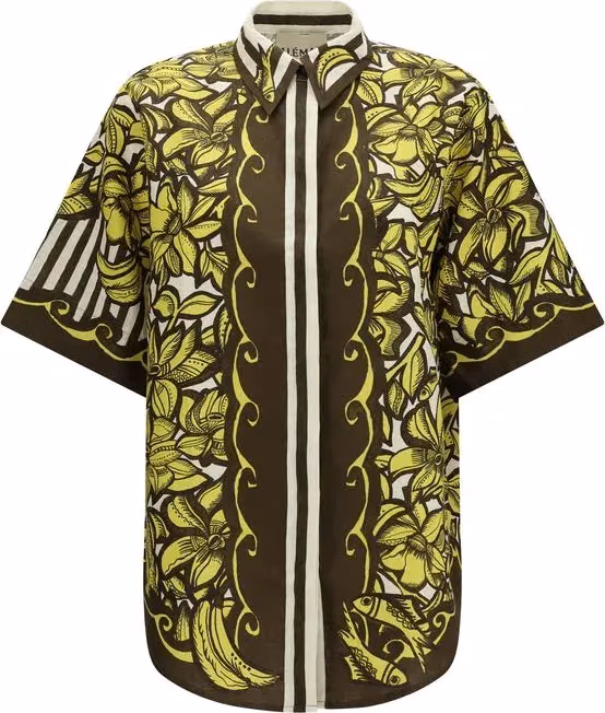 Alemais Multicolor Hemp Shortsleeve Shirt