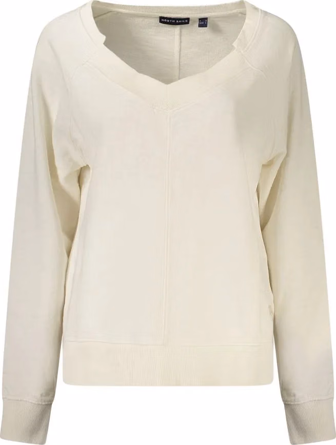 North Sails White Cotton Women's Sweatshirt