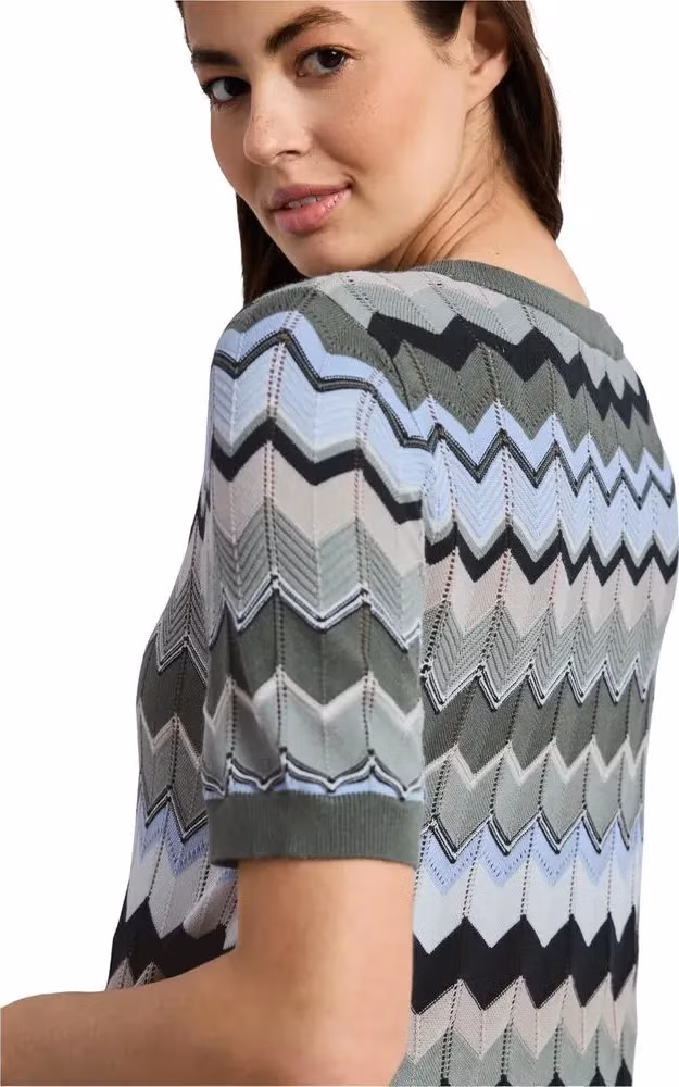Street One Green Viscose Sweatshirt