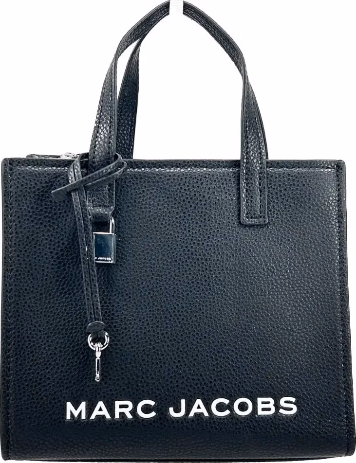 Marc Jacobs Marc Jacobs Mini Grind Black Leather Crossbody Bag