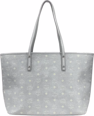 MCM Aren Leather Shoulder Tote Bag